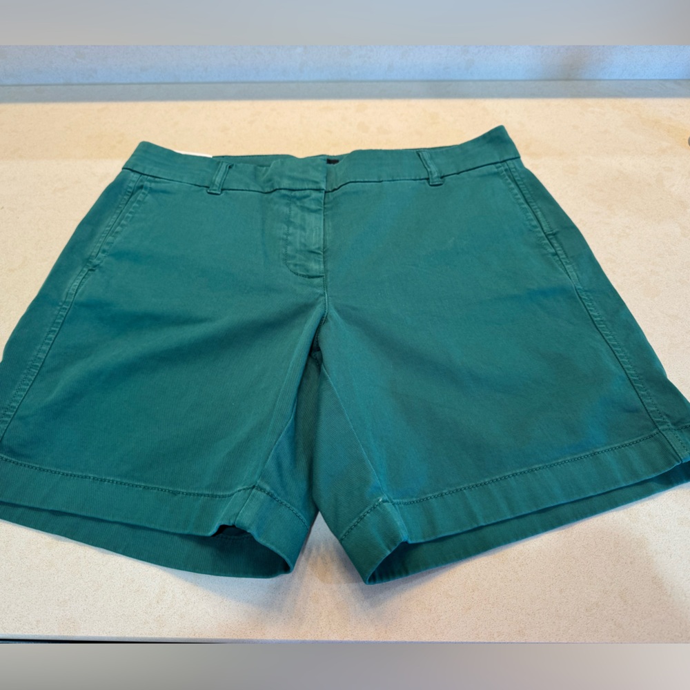 J. Crew Teal Chino Shorts